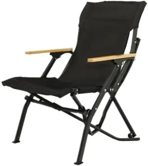 Outdoor Folding Chair Aluminium Portable Recliner Camping Leisure Armchair Real Fishing Beach