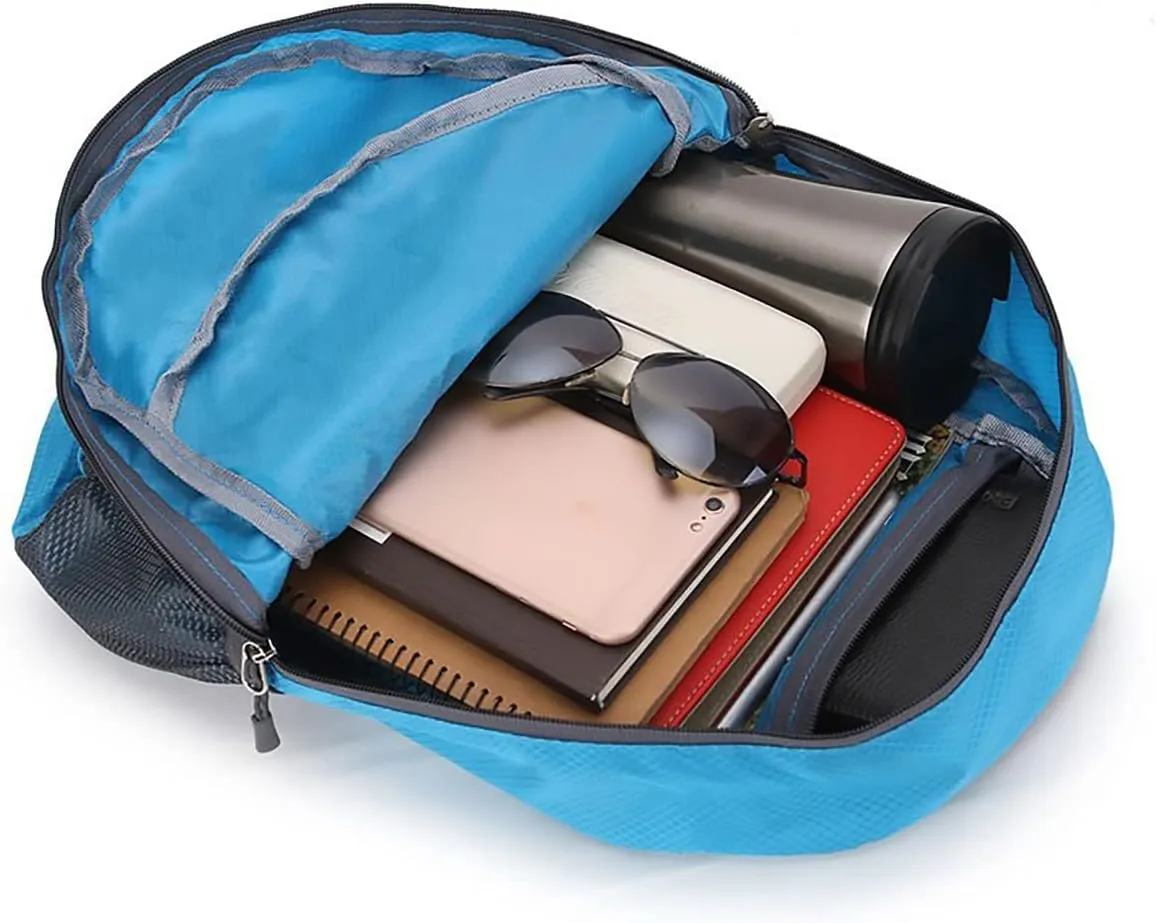 Outdoor Lightweight Foldable Water Resistant Backpack for Travel Hiking Riding
