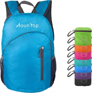 Outdoor Lightweight Foldable Water Resistant Backpack for Travel Hiking Riding