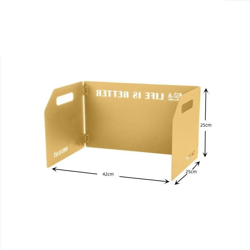 Outdoor Portable Gas Stove Windshield Stove Windshield