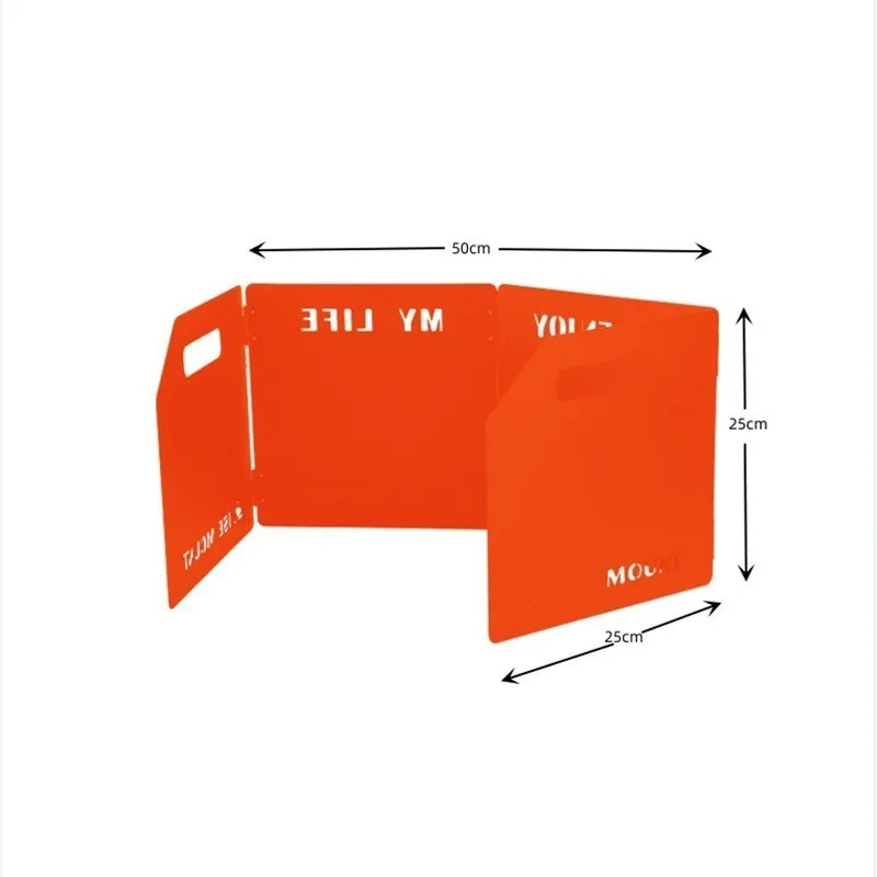 Outdoor Portable Gas Stove Windshield Stove Windshield