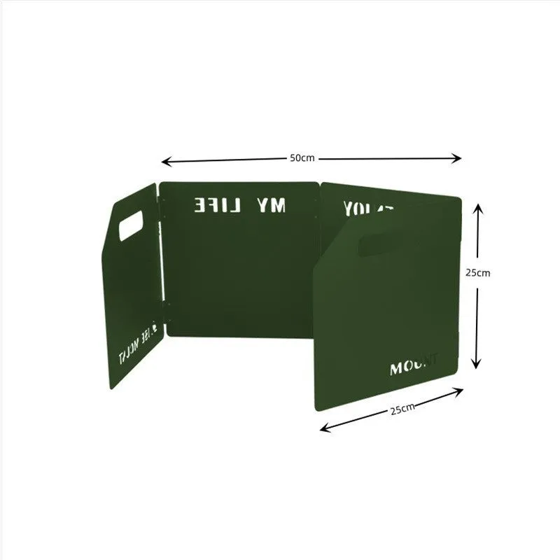 Outdoor Portable Gas Stove Windshield Stove Windshield
