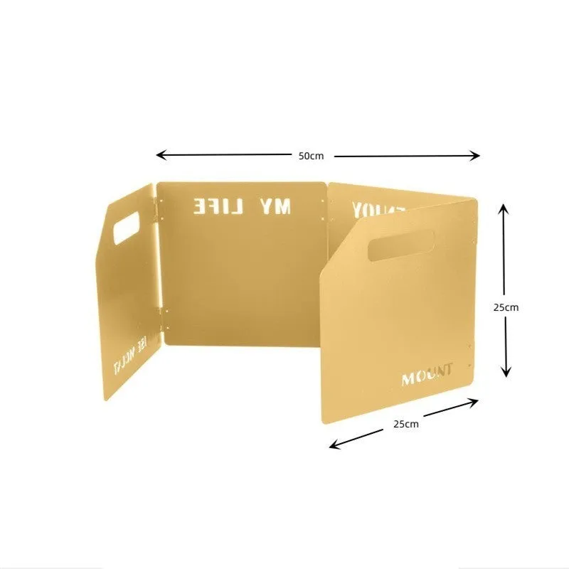 Outdoor Portable Gas Stove Windshield Stove Windshield