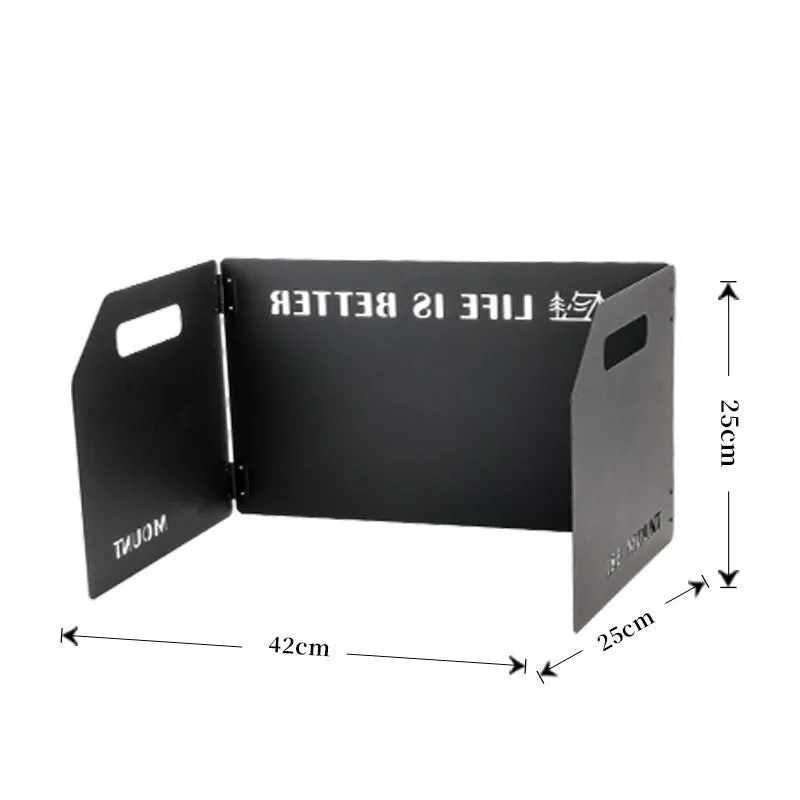 Outdoor Portable Gas Stove Windshield Stove Windshield