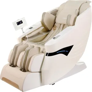 OWAYS Massage Chair,2025 4D Massage Chairs Full Body Zero Gravity Shiatsu Massage Chairs Recliner with Wireless Charge,SL Track Airbag Yoga Stretch,Foot Roller,Touch Screen (White)