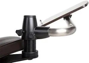 Perfect Chair Laptop Desk Table for The Human Touch PC-420, PC-600 or PC-610 Recliner (Dark Walnut)