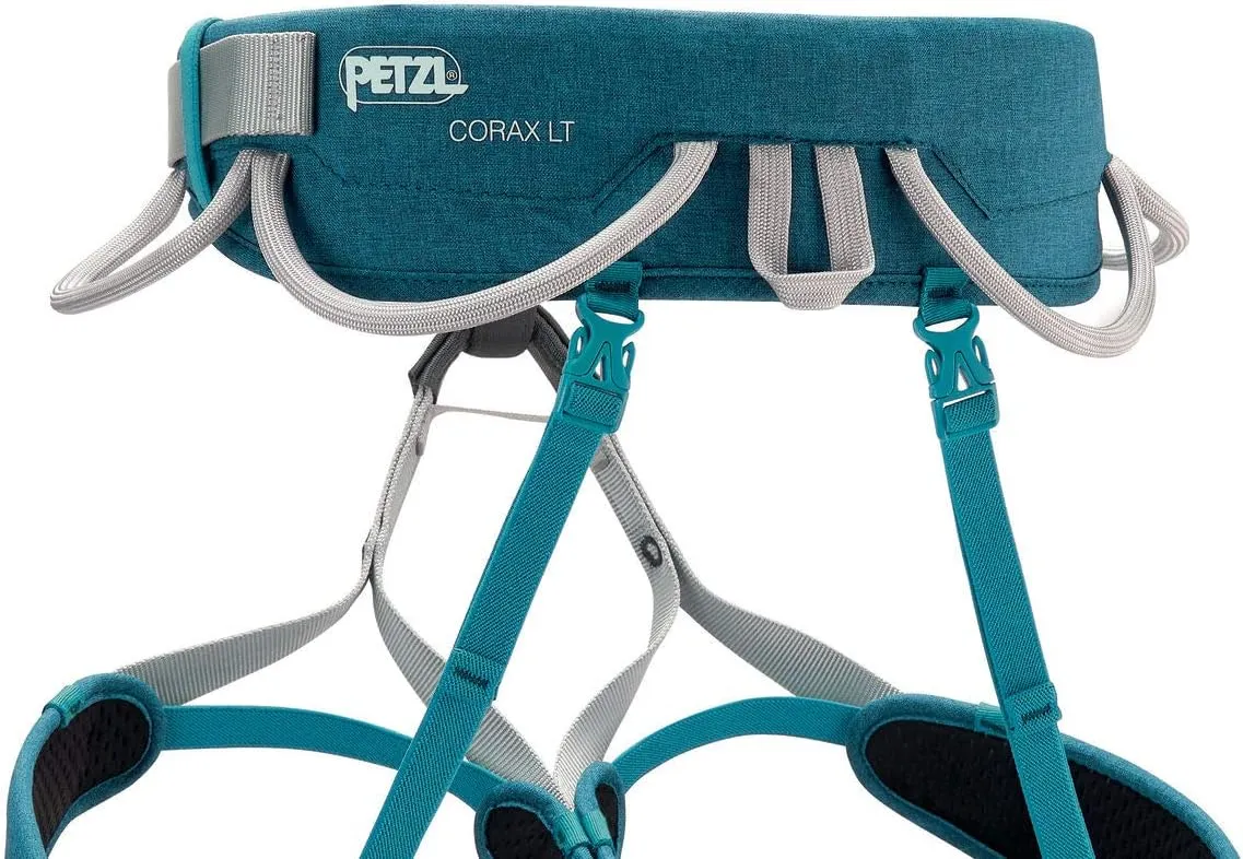 PETZL CORAX LT Women's Harness - Comfortable, Durable, and Versatile Rock Climbing Harness