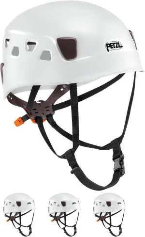 PETZL Panga White Climbing Helmet for Group and Club Use 4 Pack