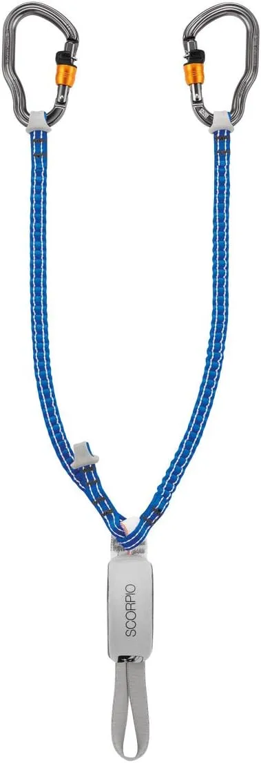Petzl Scorpio Vertigo Lanyard Climbing Set, Multi, One Size