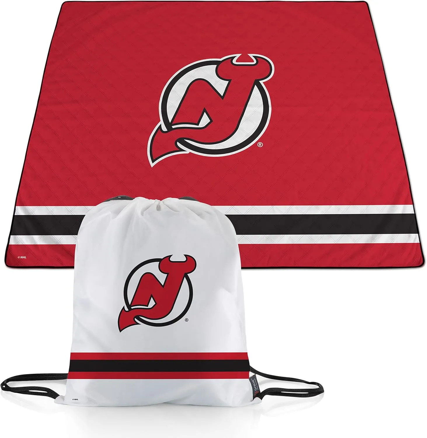 PICNIC TIME NHL Unisex-Adult NHL Picnic Blanket, Lightweight Beach Blanket, Machine Washable, Outdoor Blanket