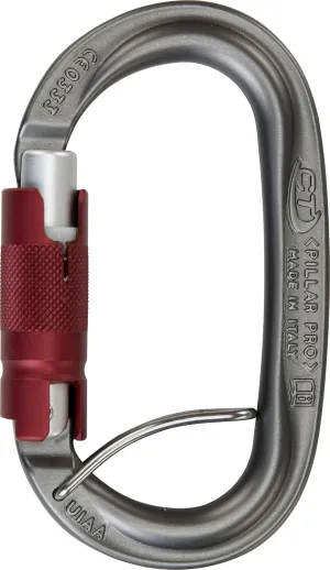 Piller Pro TGL Carabiner,Gray,08-98177