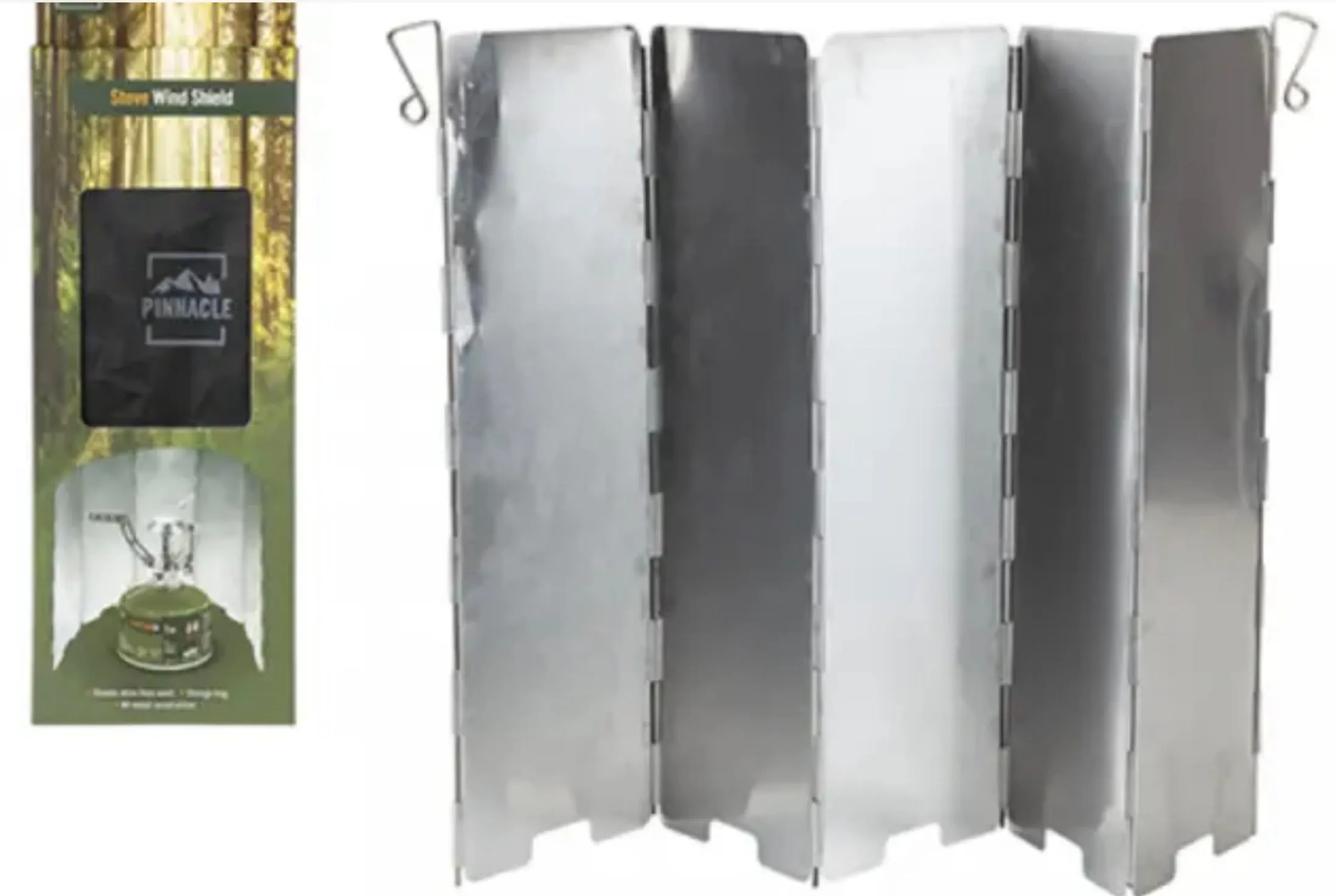 Pinnacle Alloy Backpacking Stove Wind Shield