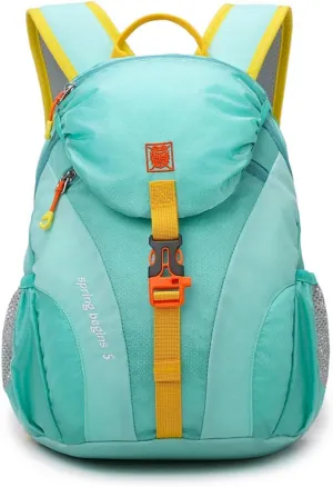 PORRASSO Hiking Backpack 5L Daypack Rucksack Lightweight Waterproof Women Men Backpack for Camping Daily Use Light Green