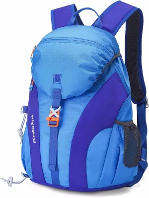 PORRASSO Hiking Backpack Waterproof Daypack 25L Rucksack Lightweight Backpack for Women Men Trekking Cycling Climbing Outdoor Sports Blue