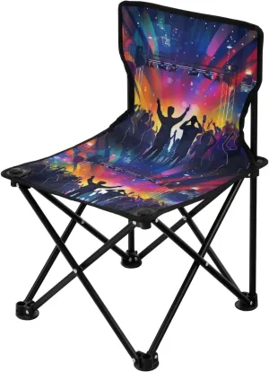 Portable Camping Folding Chairs Foldable Chair Small Discodance Lightweight Backpacking Outdoor Outside Fishing