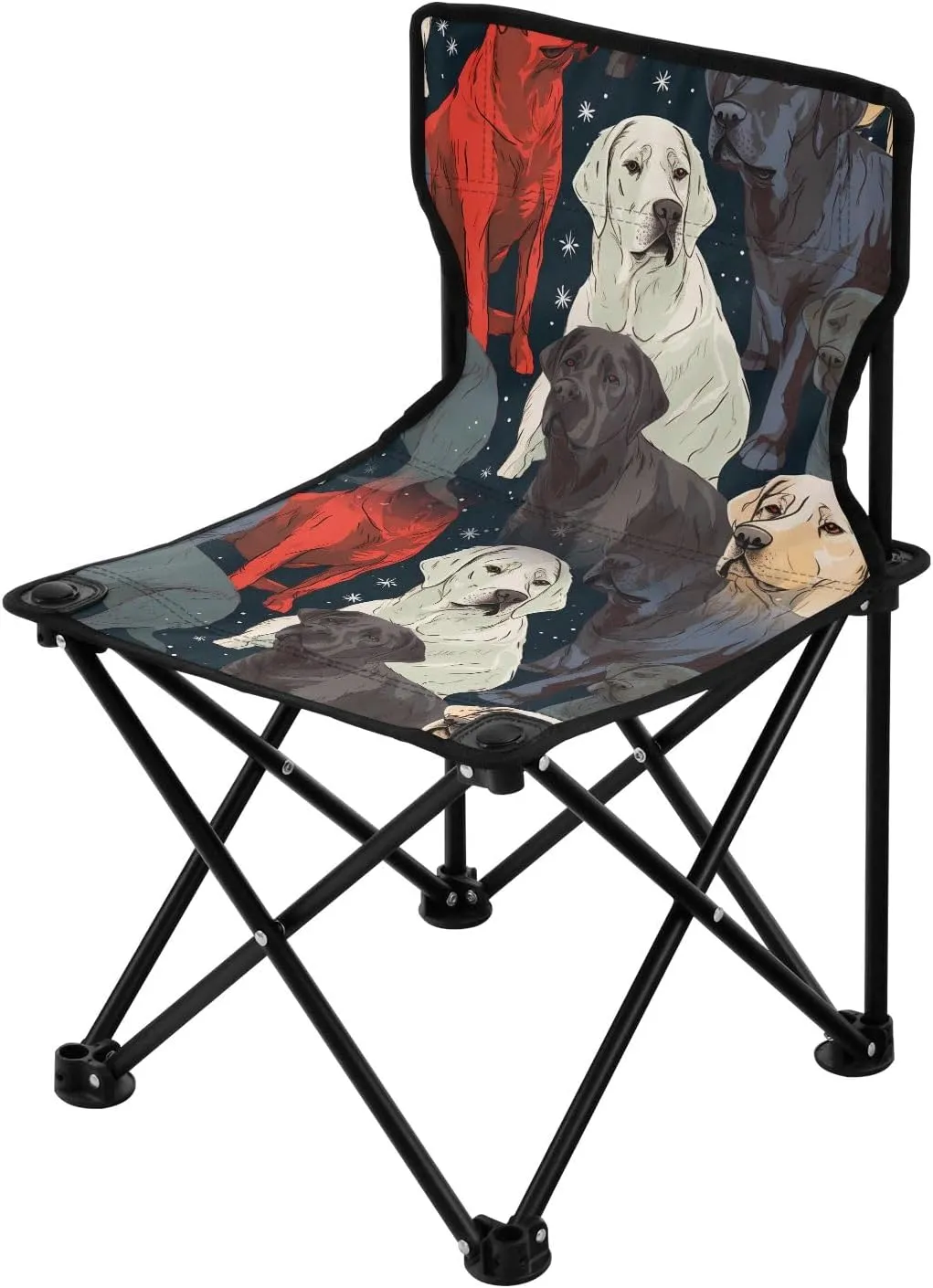 Portable Camping Folding Chairs Foldable Chair Small Dog Colorful Lightweight Backpacking Outdoor Outside Fishing