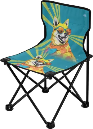 Portable Camping Folding Chairs Foldable Chair Small Dog Cool 1 Lightweight Backpacking Outdoor Outside Fishing