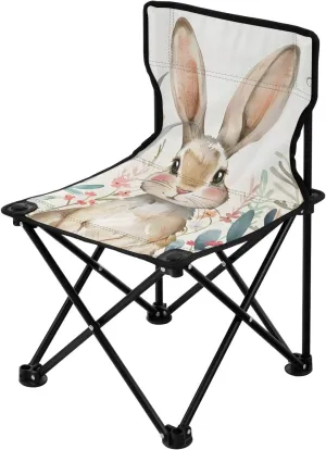 Portable Camping Folding Chairs Foldable Chair Small Rabbit Lovely Lightweight Backpacking Outdoor Outside Fishing