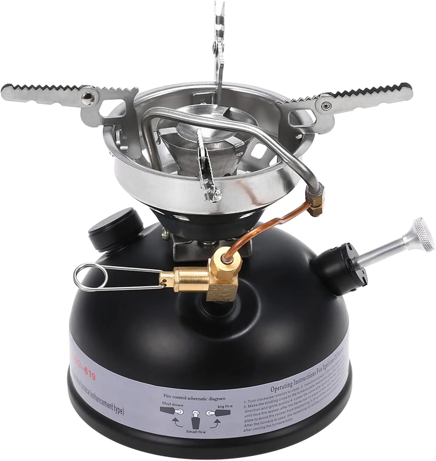 Portable Outdoor Camping Mini Gasoline Stove Liquid Fuel Diesel Oil Stove