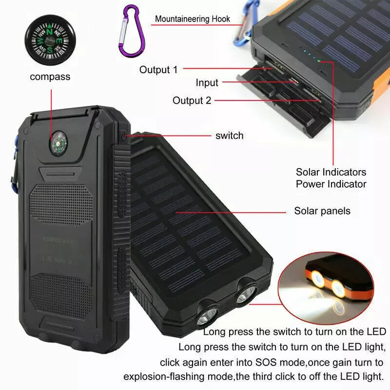Portable Solar Charging Case