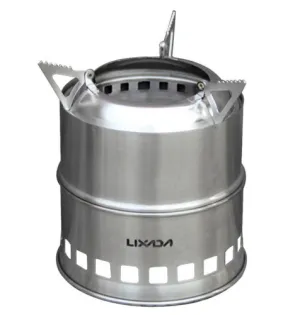 Portable Steel Wood Bluetooth-enabled Outdoor Stainless Stove Rapid support
