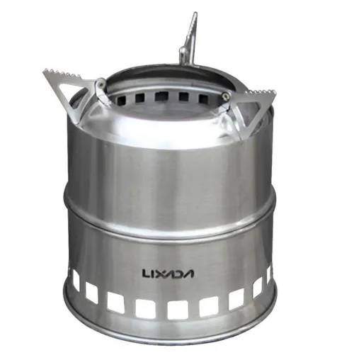 Portable Steel Wood Bluetooth-enabled Outdoor Stainless Stove Rapid support