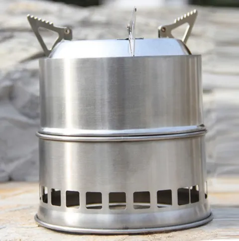 Portable Steel Wood Bluetooth-enabled Outdoor Stainless Stove Rapid support