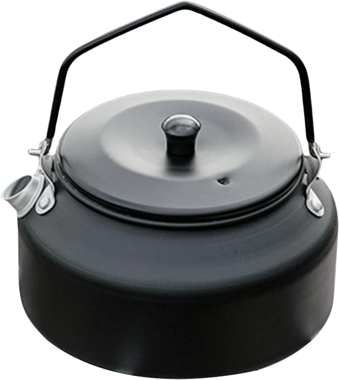Portable Teapot Aluminum Camp Teas Coffee Pots Outdoor Hiking Water Boilers Camping Kettle Heat Water Teas Pots