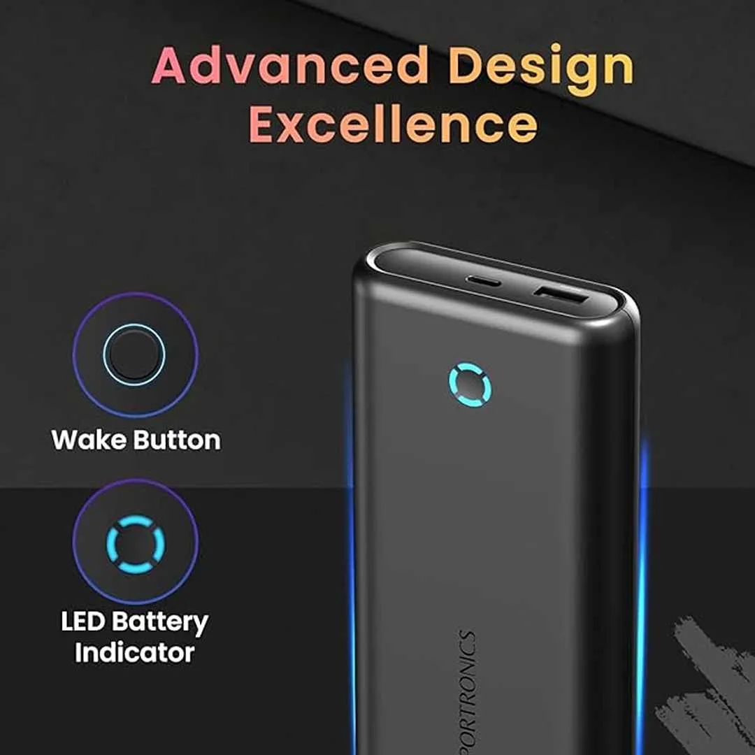 Portronics PowerPod 20K Advanced 20000 mAh Power Bank