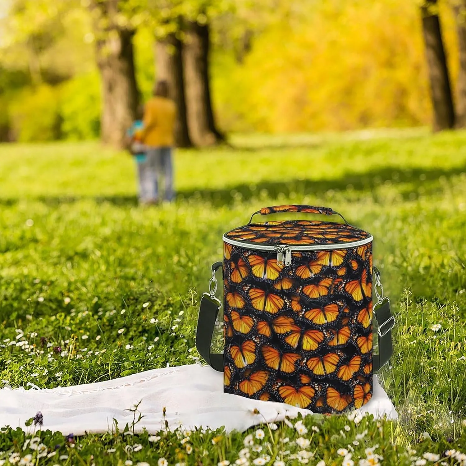 Potable Lightweight Cooler Backpack for Picnic, Hiking, Beverage Beer Bag Cooler