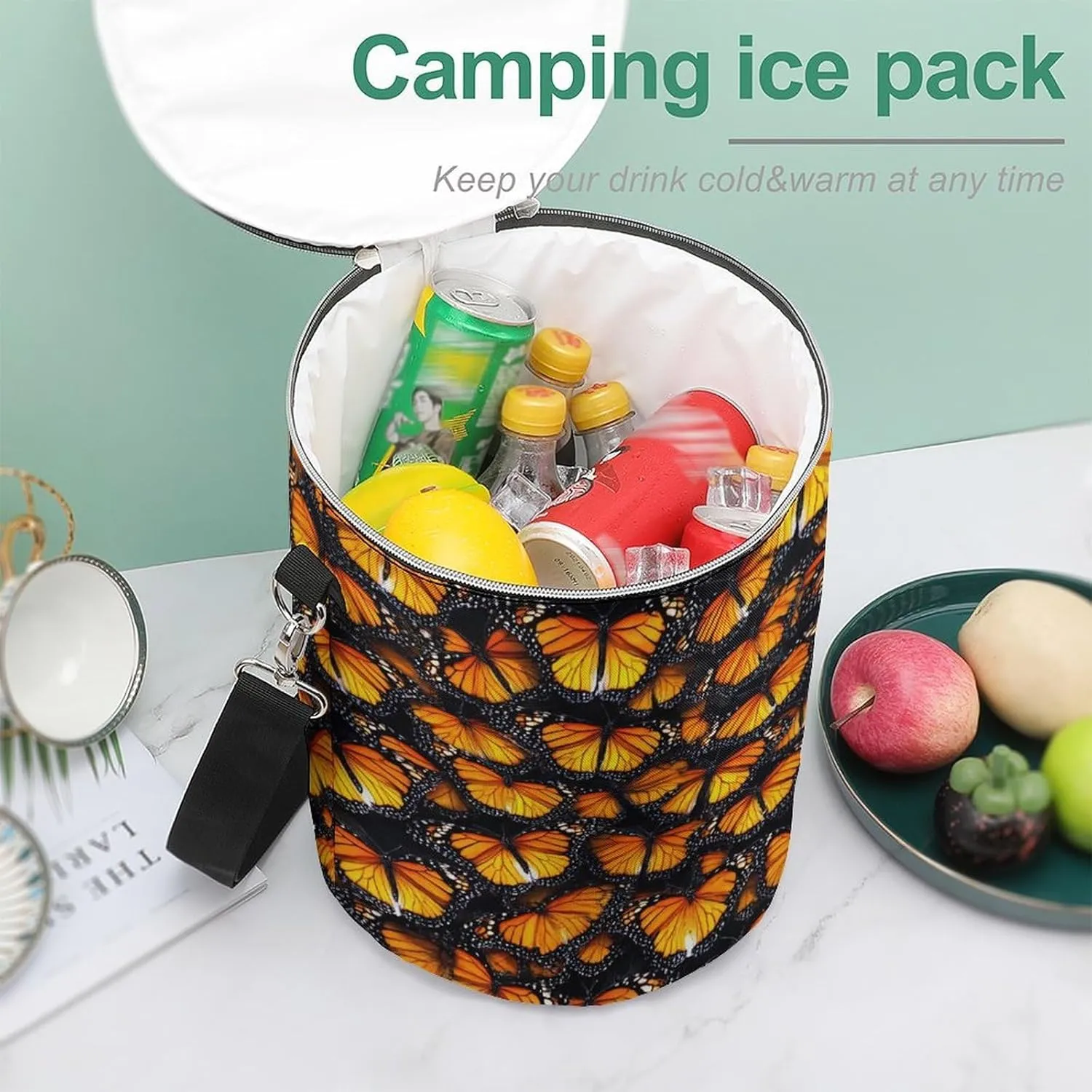 Potable Lightweight Cooler Backpack for Picnic, Hiking, Beverage Beer Bag Cooler