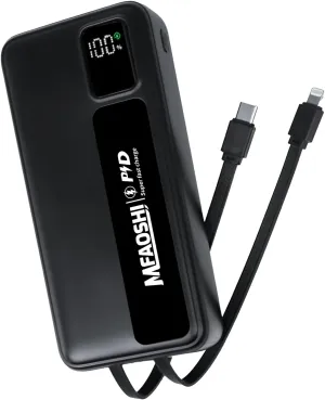 Power Bank, 20,000mAh 22.5W Portable Charger High-Capacity Mobile Charger for Travel, Outdoor, School, and Business, Compact Battery Pack for iPhone 16/15 Pro, MacBook, Galaxy, iPad, and More