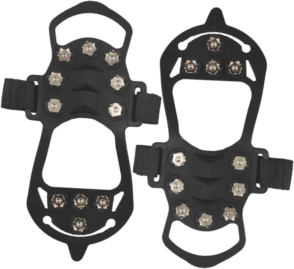 Practical Shoes Ice Grippers Crampon Spikes Non-Skid Climbing Shoes for Snow