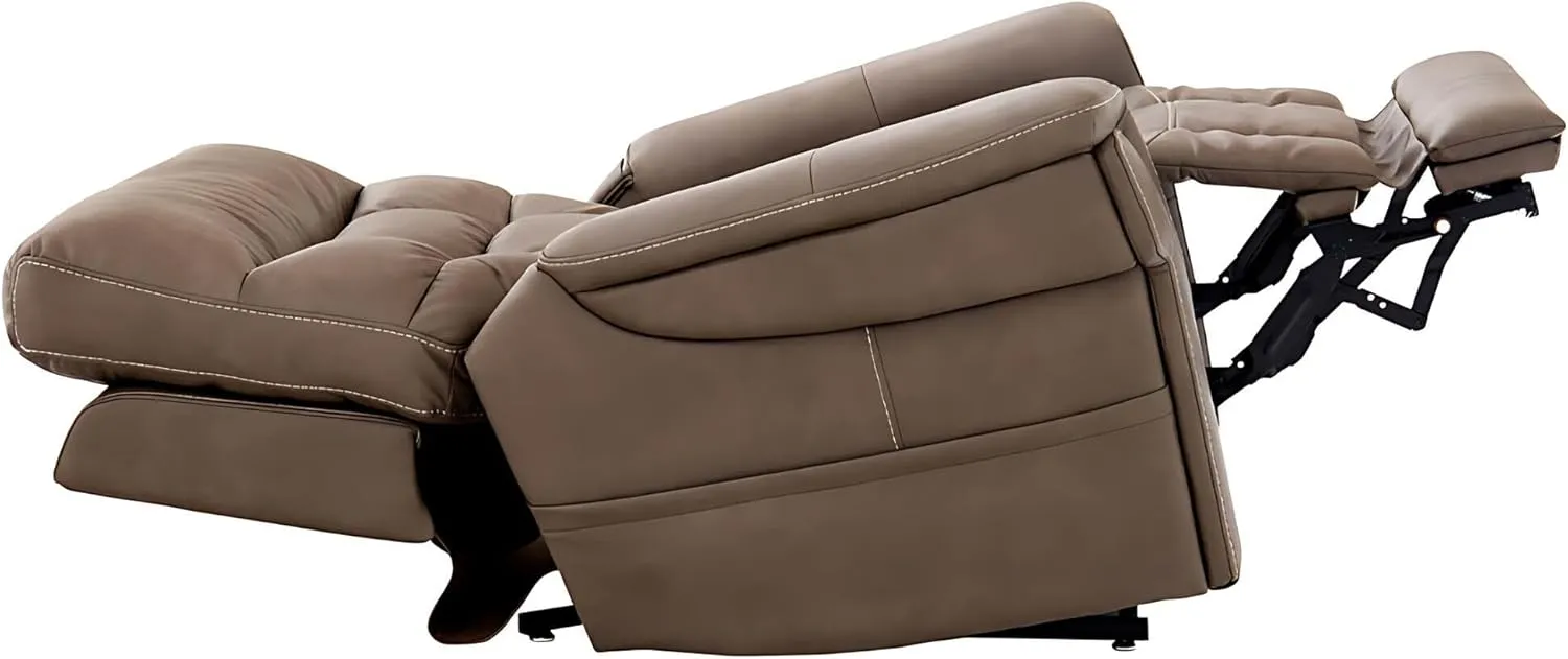 Pride Viva Lift Ultra Power Recliners - Lift Chair for Adults, 400 Lbs Weight Capacity, Lithium Battery Backup, 23" W x 22" D Comfort Seat, Large, Capriccio Cappuccino - PLR4955L