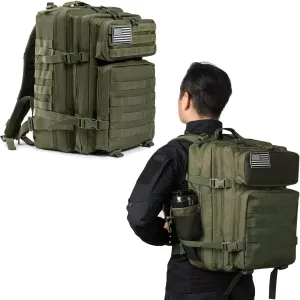 QT&QY Tactical Backpack V1.0(Green) Military Backpack V2.0(Green)