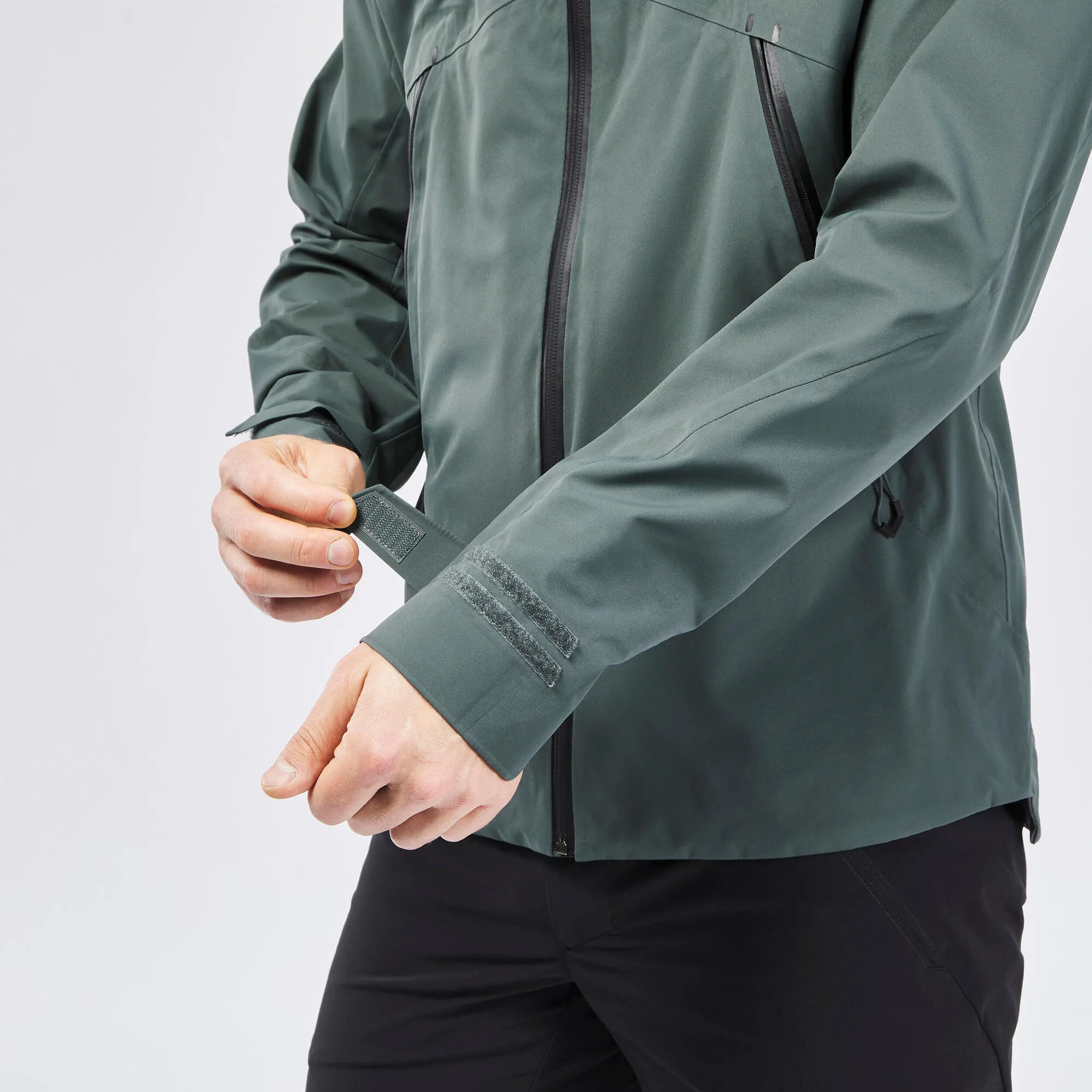 Quechua Men's Hiking Lightweight Waterproof Jacket MH500