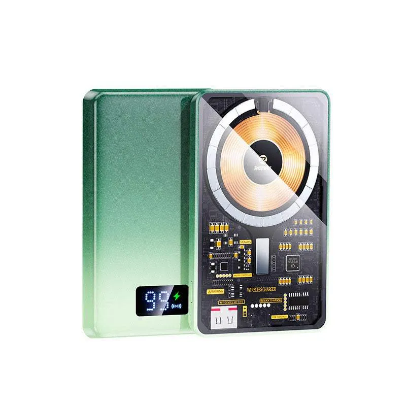"See Through Me" Magnetic Wireless Portable Power Bank