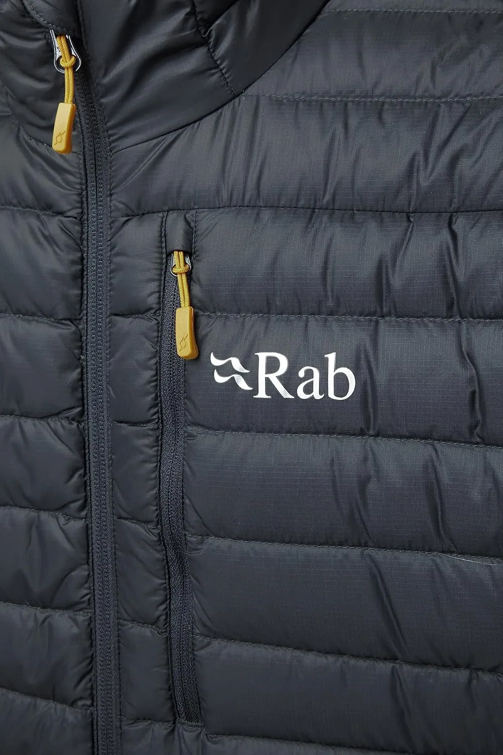 Rab Men's Microlight Down Jacket for Hiking, Climbing, and Skiing