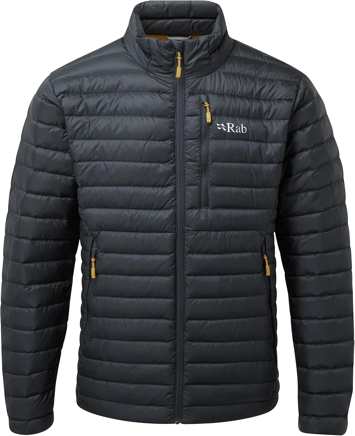 Rab Men's Microlight Down Jacket for Hiking, Climbing, and Skiing