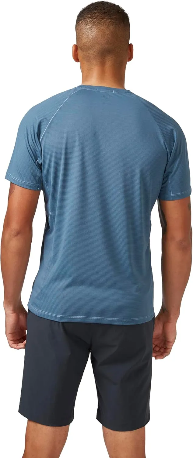Rab Men's Sonic Tee - Lightweight Breathable Short-Sleeve T-Shirt for Trail Running & Hiking