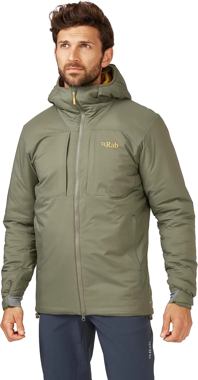 Rab Men’s Xenair Alpine Jacket Synthetic Insulated Coat For Hiking, Skiing, & Climbing