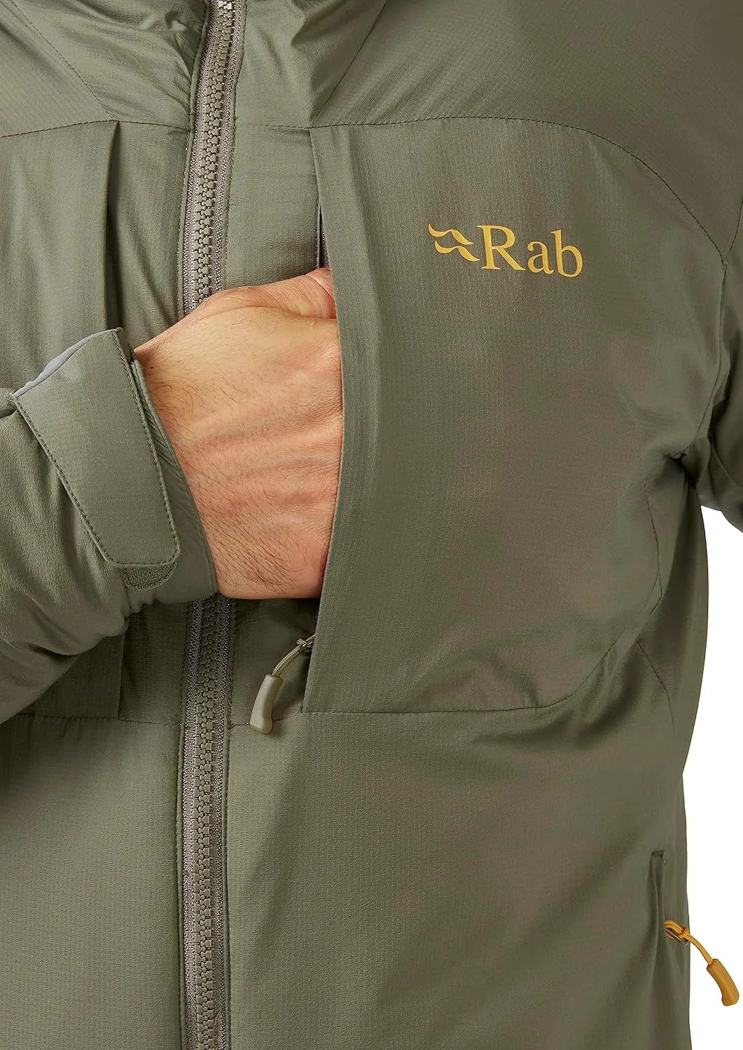 Rab Men’s Xenair Alpine Jacket Synthetic Insulated Coat For Hiking, Skiing, & Climbing