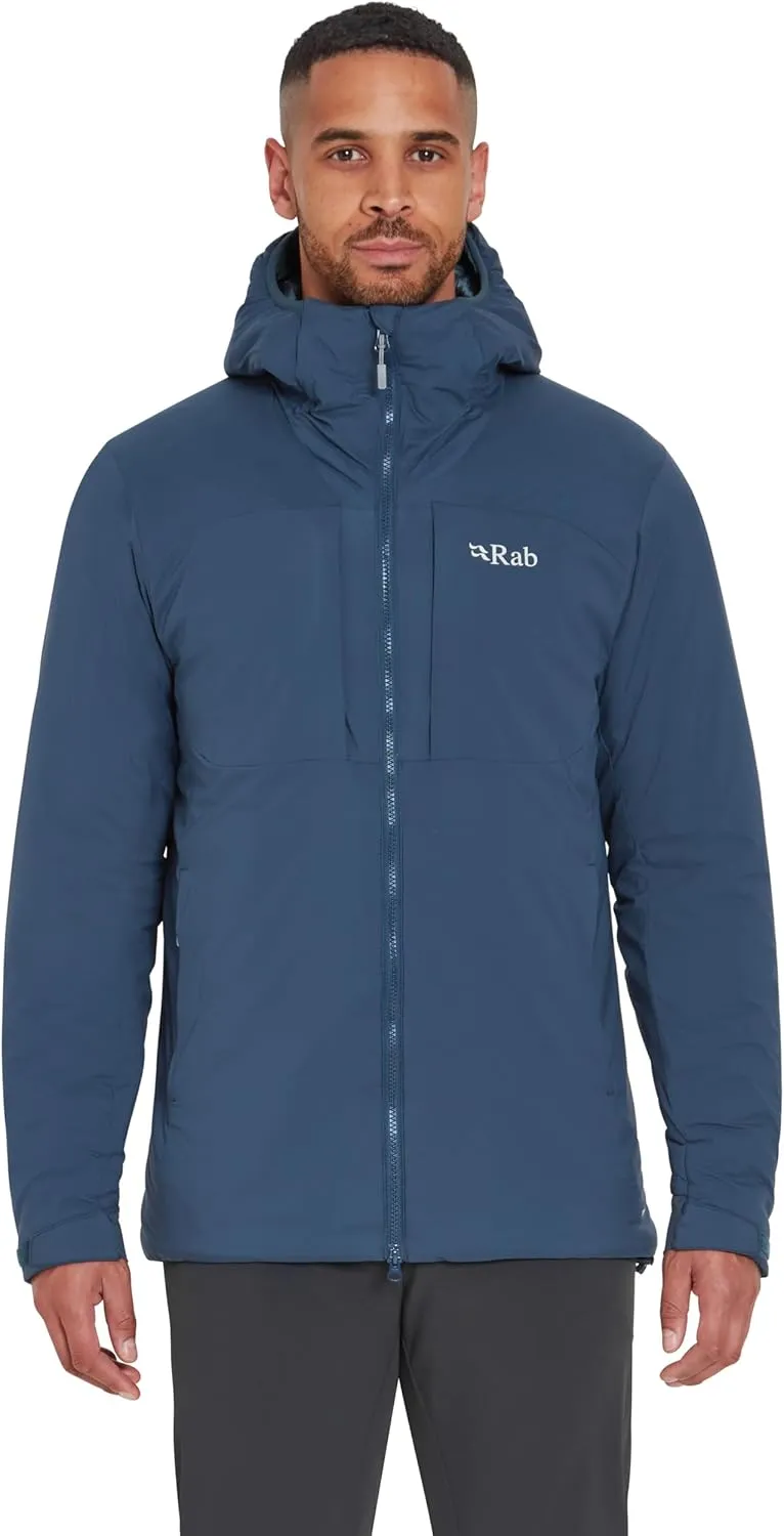 Rab Men’s Xenair Alpine Jacket Synthetic Insulated Coat For Hiking, Skiing, & Climbing