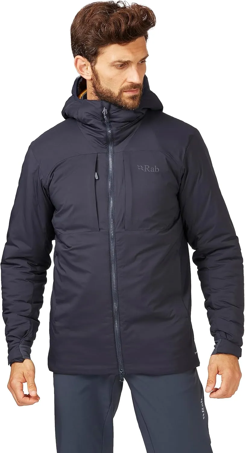 Rab Men’s Xenair Alpine Jacket Synthetic Insulated Coat For Hiking, Skiing, & Climbing