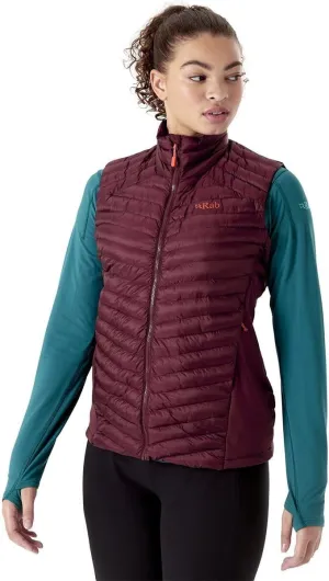 Rab Women's Cirrus Flex 2.0 Synthetic Insulated Windproof Water-Resistant Vest for Hiking, Climbing, and Skiing