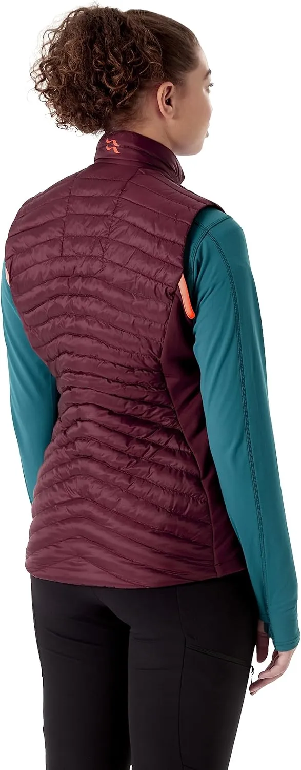 Rab Women's Cirrus Flex 2.0 Synthetic Insulated Windproof Water-Resistant Vest for Hiking, Climbing, and Skiing