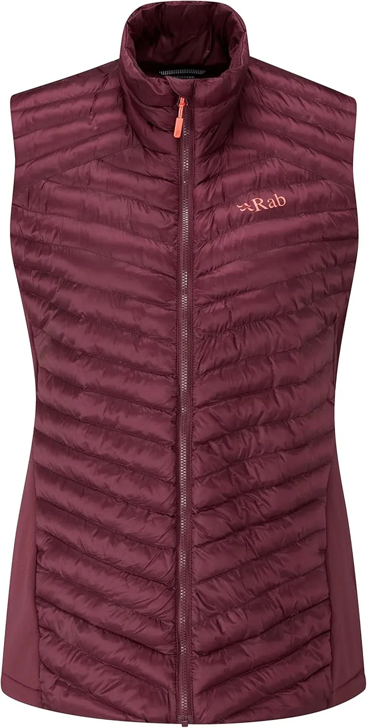 Rab Women's Cirrus Flex 2.0 Synthetic Insulated Windproof Water-Resistant Vest for Hiking, Climbing, and Skiing
