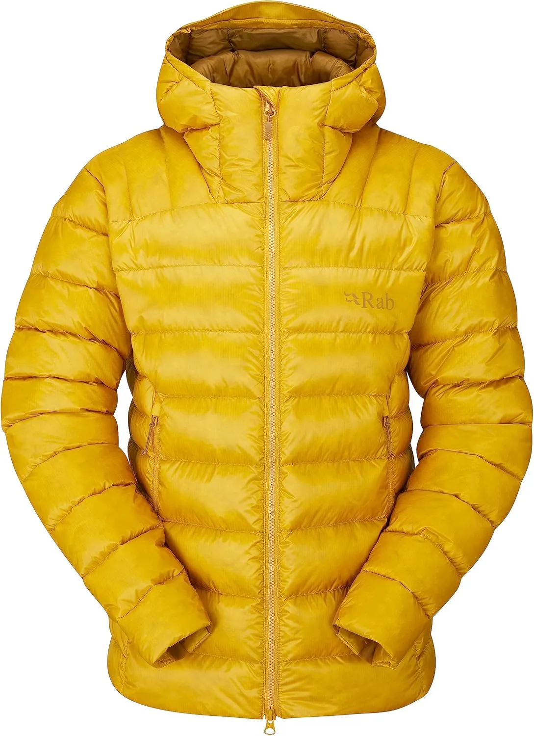 Rab Women's Electron Pro 800-Fill Down Hooded Jacket for Climbing and Mountaineering
