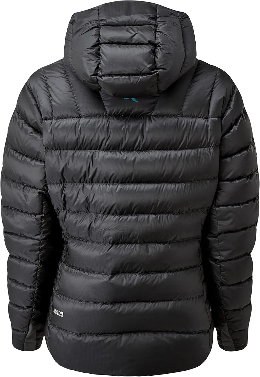 Rab Women's Electron Pro 800-Fill Down Hooded Jacket for Climbing and Mountaineering