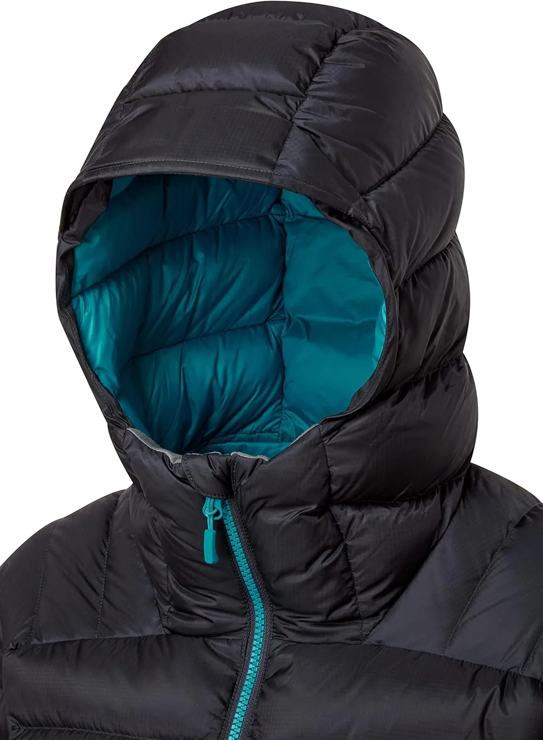 Rab Women's Electron Pro 800-Fill Down Hooded Jacket for Climbing and Mountaineering